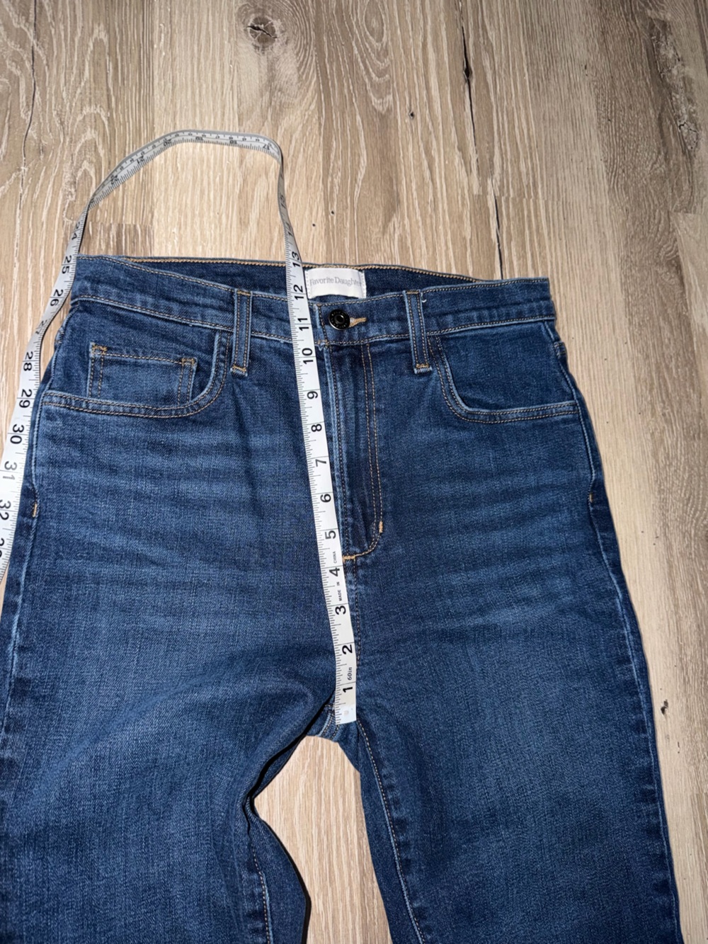 Favorite Daughter The Valentina Shortie Bootcut Jeans – Size 27 - Picture 10 of 12